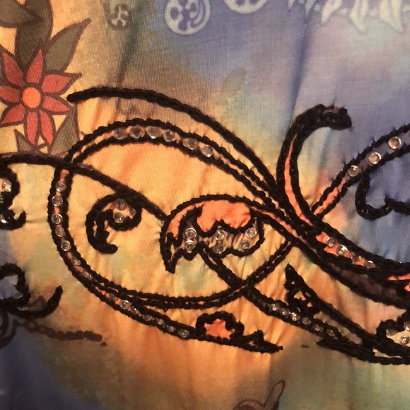 Awesome Sleeveless Long Designer Dress with Hearts ❤️ and Sequins-VALENTINES DAY - Picture 6 of 16